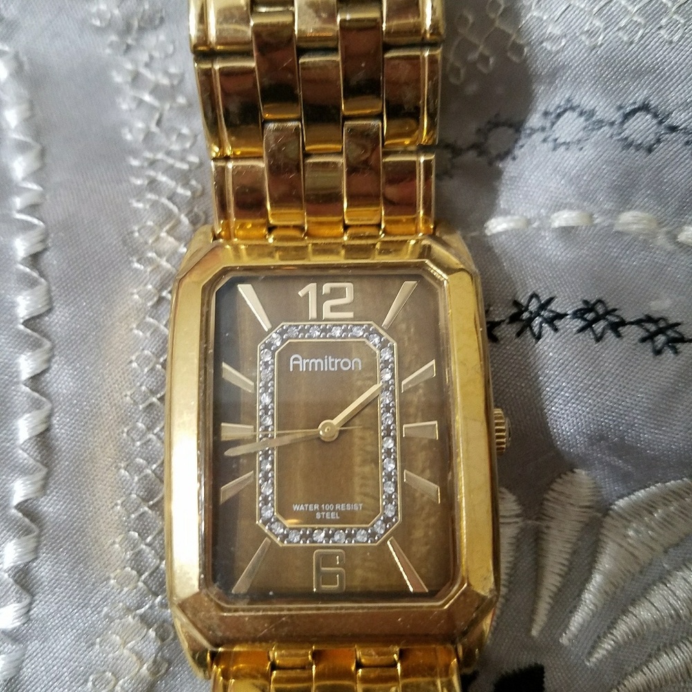 Gold Armitron Watch